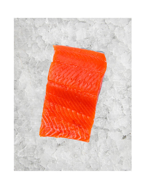 Filete Porción (113-117gr) Salmón Sockeye Alaska 10kg